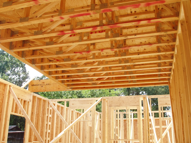 Engineered beams and open web floor trusses